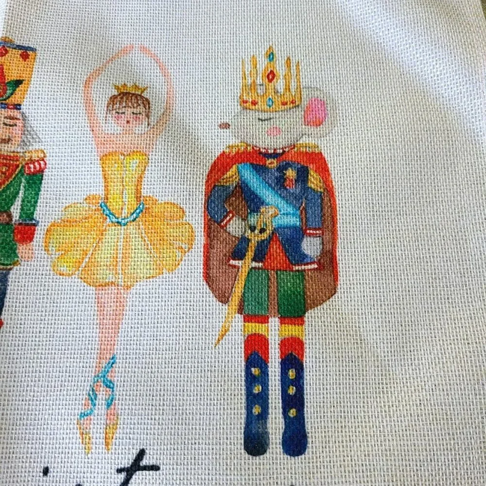 Nutcracker Christmas Placemats Set Holiday Decor Soldier Xmas Table Decorations